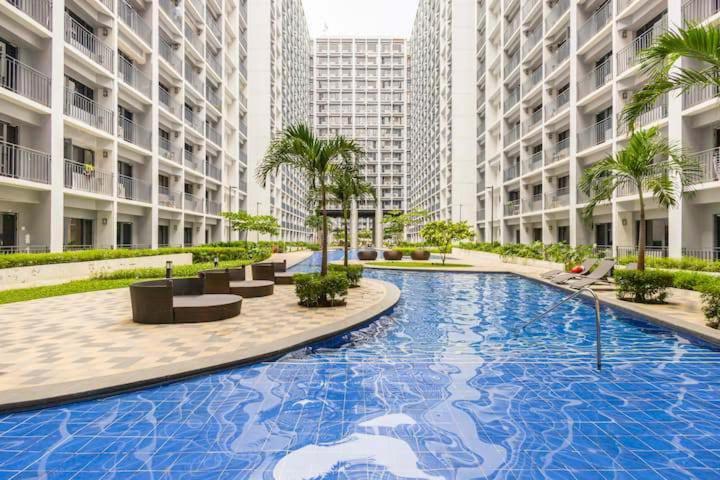 Shore 2 Residences 1Br Deluxe Room In Moa Complex Manille Extérieur photo